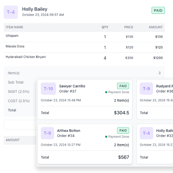 Smart Ordering & POS System